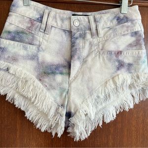 Isabel marant jean shorts